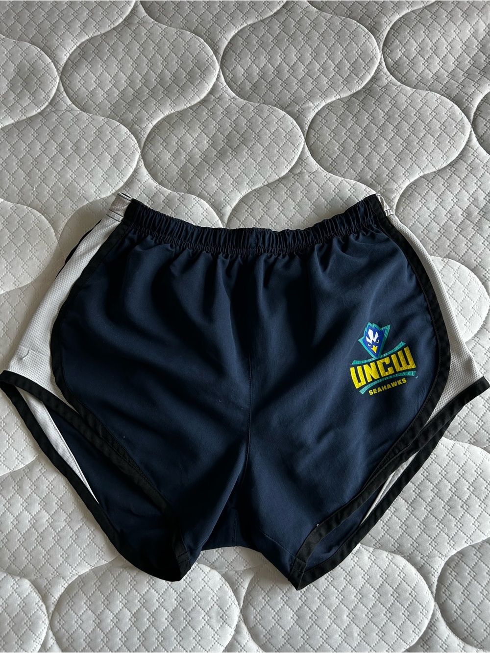 UNCW Navy Women's Athletic Shorts